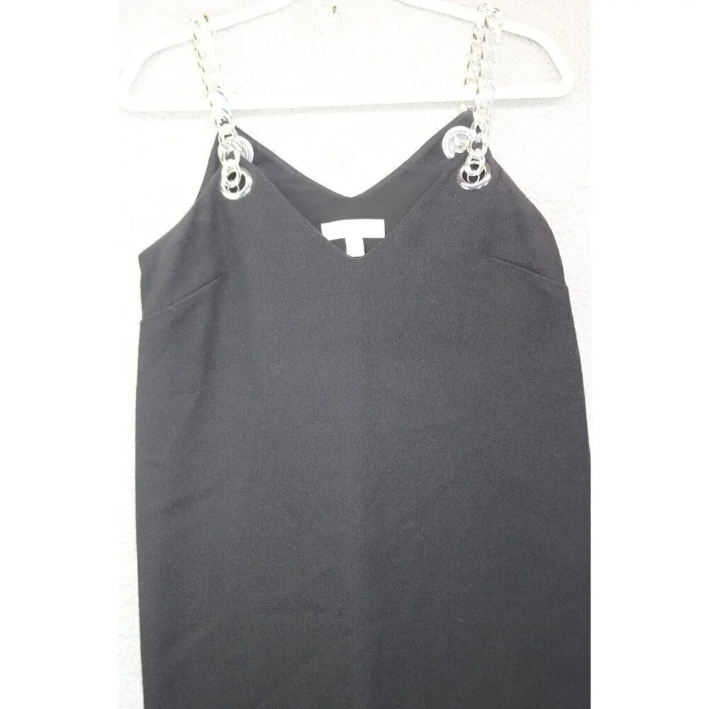 Michael Kors Sleeveless Chain Straps Short Dress-Size 4-Whimsigoth-Witchy